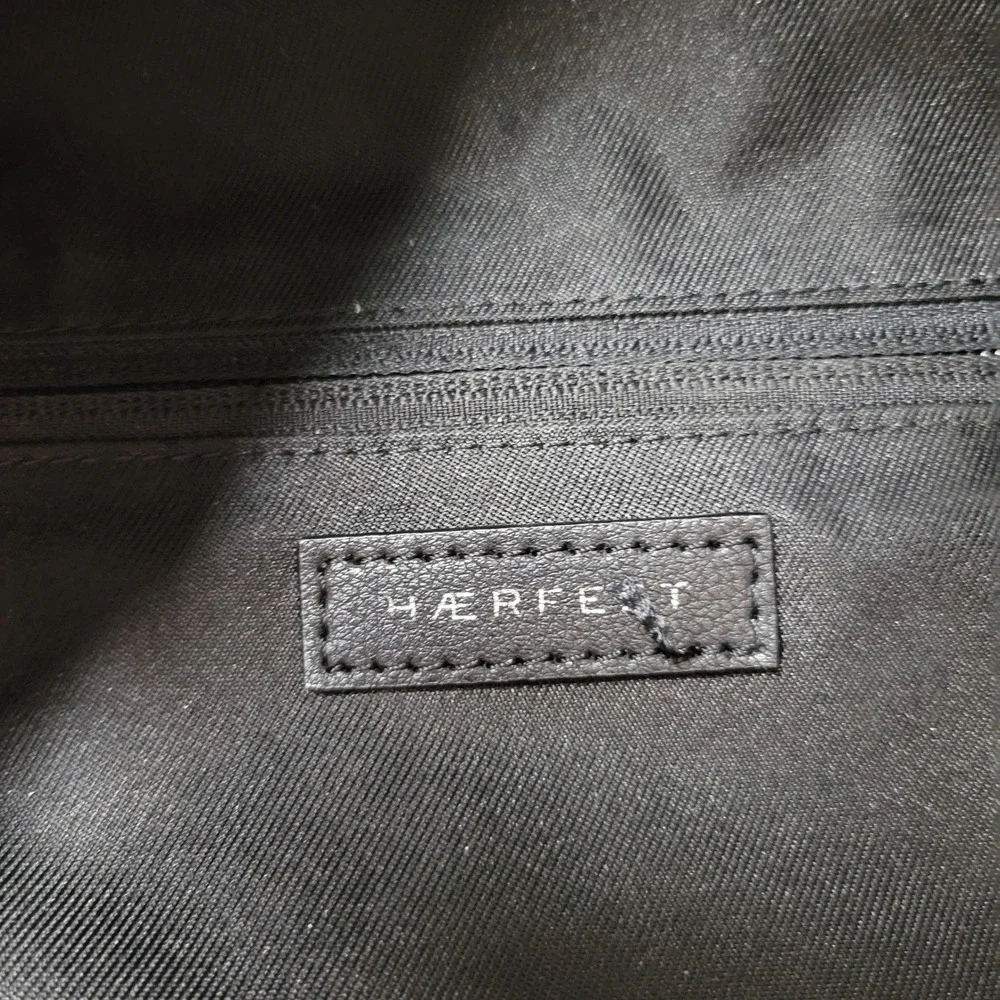Haerfest x Mercedes-Benz Large Black Nylon Backpack Laptop Travel Bag